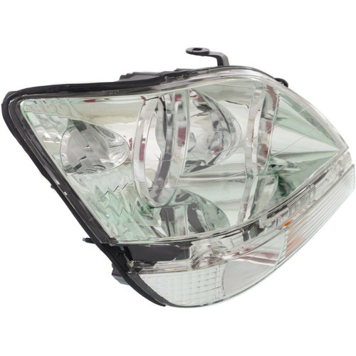 HEAD LAMP RH CHROME HOUSE HQ REPLACEMENT FOR LEXUS RX300 2002 PARTSLINK NUMBER  LX2503104