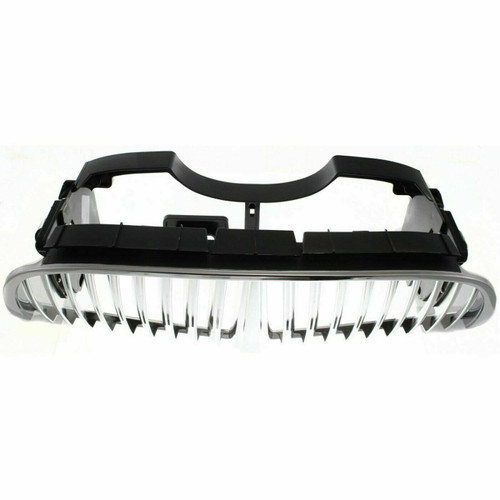 GRILLE CHROME/BLACK/W REPLACEMENT FOR LINCOLN TOWN CAR 2002 PARTSLINK NUMBER  FO1200349