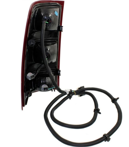 TAIL LAMP RH 2ND DESIGN W/O DARK RED TRIM W/SMALL BACK-UP BULB EXCLUDE BASE/DUALLY MODEL HQ REPLACEMENT FOR GMC PICKUP GMC SIERRA HYBRID 2013 PARTSLINK NUMBER GM2801250 TAIL LAMP RH 2ND DESIGN W/O DARK RED TRIM W/SMALL BACK-UP BULB EXCLUDE BASE/DUALLY MODEL HQ REPLACEMENT FOR GMC PICKUP GMC SIERRA HYBRID 2013 PARTSLINK NUMBER GM2801250