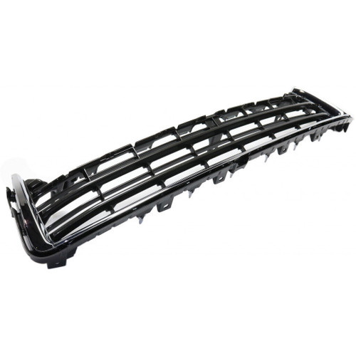 GRILLE LOWER PAINTED-DK GRAY W/CHROME MLDG  REPLACEMENT FOR TOYOTA HIGHLANDER 2015 PARTSLINK NUMBER  TO1036152