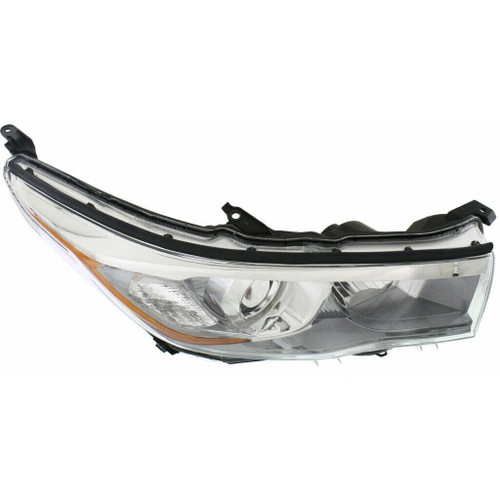 HEAD LAMP RH W/SMOKED CHROME BEZEL HQ  REPLACEMENT FOR TOYOTA HIGHLANDER 2015 PARTSLINK NUMBER  TO2503225