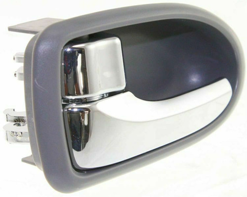 DOOR HANDLE FR LH INNER GRAY W/CHROME REPLACEMENT FOR MAZDA MVP 2002 PARTSLINK NUMBER  MA1352103