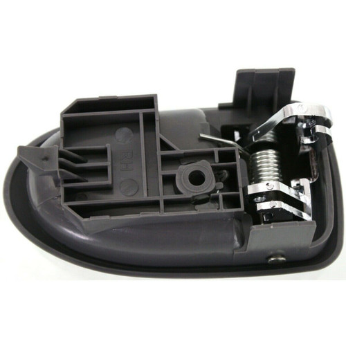 DOOR HANDLE FR RH INNER GRAY W/CHROME REPLACEMENT FOR MAZDA MVP 2002 PARTSLINK NUMBER  MA1353103