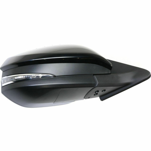 DOOR MIRROR RH POWER PTM W/HEAT/SIGNAL W/O BLIND SPOT  REPLACEMENT FOR TOYOTA HIGHLANDER HYBRID 2015 PARTSLINK NUMBER  	TO1321317