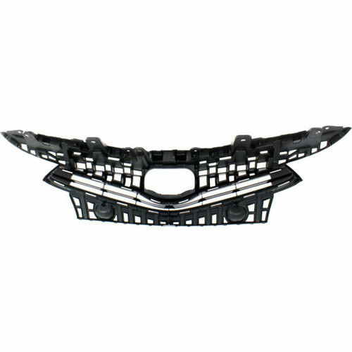 GRILLE MATTE BLACK  REPLACEMENT FOR TOYOTA PRIUS V 2015 PARTSLINK NUMBER  TO1200404