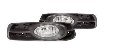 FOG LAMP FR LH/RH SET DEALER INSTALLED W/O AUTO LAMP HQ REPLACEMENT FOR HONDA CIVIC COUPE 2013 PARTSLINK NUMBER HO2591113