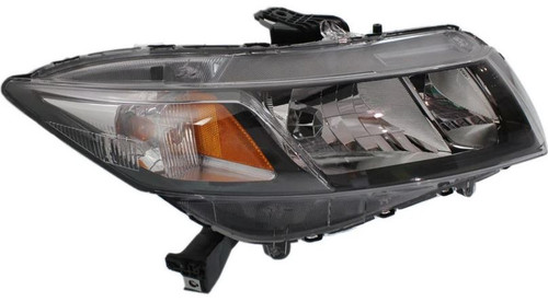 HEAD LAMP RH HALOGEN CAPA  REPLACEMENT FOR HONDA CIVIC COUPE 2013 PARTSLINK NUMBER HO2503150C