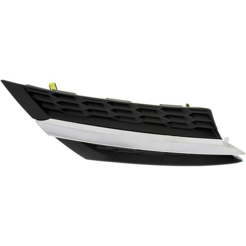 GRILLE RH W/CHROME MOULDING  REPLACEMENT FOR TOYOTA RAV4 2015 PARTSLINK NUMBER  TO1200361