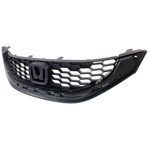 GRILLE 1.8L TEXTURED LX/HF/CNG [NATURAL GAS] MODEL   REPLACEMENT FOR HONDA CIVIC SEDAN 2013 PARTSLINK NUMBER  HO1200216