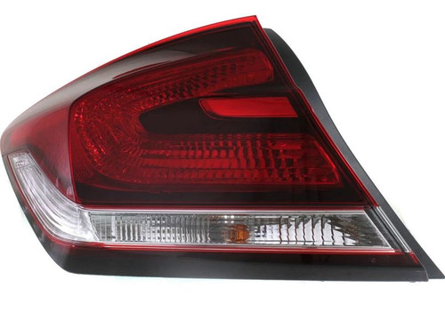 TAIL LAMP LH CAPA REPLACEMENT FOR HONDA CIVIC SEDAN 2013 PARTSLINK NUMBER HO2804102C TAIL LAMP LH CAPA REPLACEMENT FOR HONDA CIVIC SEDAN 2013 PARTSLINK NUMBER HO2804102C