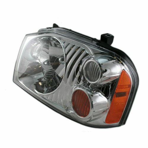 HEAD LAMP LH XE MDL HQ REPLACEMENT FOR NISSAN FRONTIER PICKUP 2002 PARTSLINK NUMBER  NI2502130