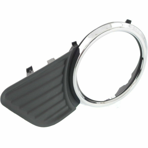FOG LAMP BEZEL FR LH MATTE-BLACK W/CHROME MLD EXCLUDE SE REPLACEMENT FOR TOYOTA SIENNA 2015 PARTSLINK NUMBER TO1038146 FOG LAMP BEZEL FR LH MATTE-BLACK W/CHROME MLD EXCLUDE SE REPLACEMENT FOR TOYOTA SIENNA 2015 PARTSLINK NUMBER TO1038146