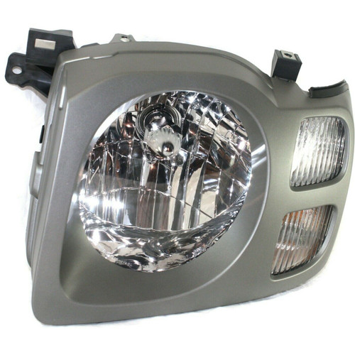 HEAD LAMP LH SE MODEL HQ REPLACEMENT FOR NISSAN XTERRA 2002 PARTSLINK NUMBER  NI2502148