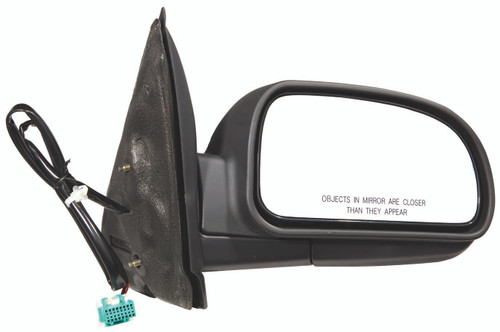 DOOR MIRROR RH POWER HTD W/MANUAL FOLDING REPLACEMENT FOR OLDSMOBILE BRAUADA 2002 PARTSLINK NUMBER  GM1321322
