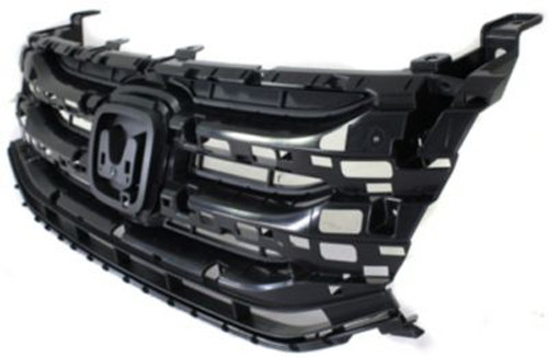 GRILLE BLACK   REPLACEMENT FOR HONDA ODYSSEY 2013 PARTSLINK NUMBER  HO1200207