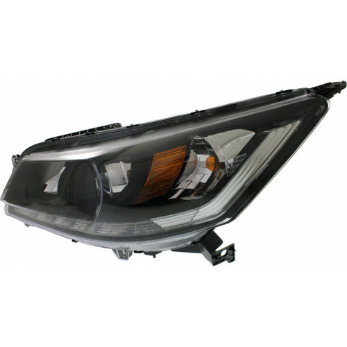HEAD LAMP LH HALOGEN W/LED DRL 3.5L EX-L MODELS HQ   REPLACEMENT FOR HONDA ACCORD SEDAN 2013 PARTSLINK NUMBER   HO2502156