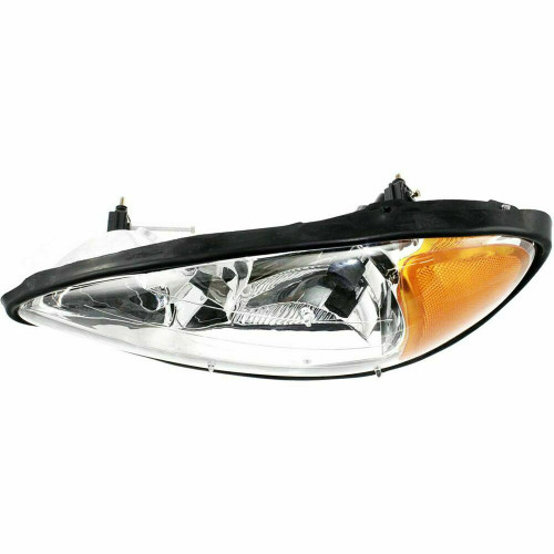 HEAD LAMP LH HQ REPLACEMENT FOR PONTIAC GRAND AM 2002 PARTSLINK NUMBER  GM2502196