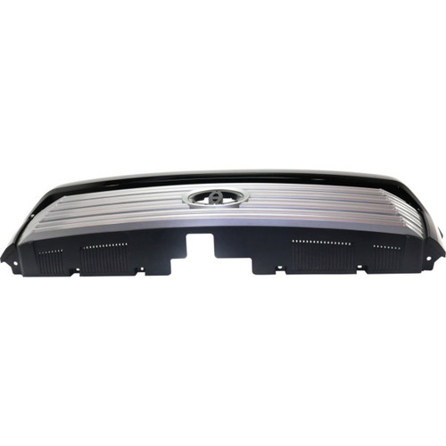 GRILLE PAINTED SILVER-GRAY W/BLACK MOULDING PLATINUM MODEL REPLACEMENT FOR TOYOTA TUNDRA 4WD 2015 PARTSLINK NUMBER TO1200375 GRILLE PAINTED SILVER-GRAY W/BLACK MOULDING PLATINUM MODEL REPLACEMENT FOR TOYOTA TUNDRA 4WD 2015 PARTSLINK NUMBER TO1200375