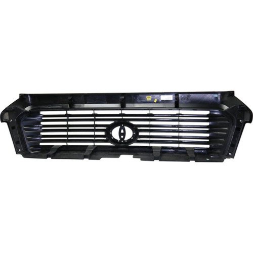 GRILLE PAINTED SILVER-GRAY W/BLACK MOULDING PLATINUM MODEL REPLACEMENT FOR TOYOTA TUNDRA 4WD 2015 PARTSLINK NUMBER TO1200375 GRILLE PAINTED SILVER-GRAY W/BLACK MOULDING PLATINUM MODEL REPLACEMENT FOR TOYOTA TUNDRA 4WD 2015 PARTSLINK NUMBER TO1200375