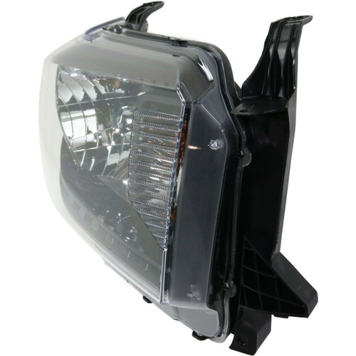 HEAD LAMP RH W/BLACK BEZEL W/O LED RUNNING LAMP CAPA  REPLACEMENT FOR TOYOTA TUNDRA 4WD 2015 PARTSLINK NUMBER  TO2503235C