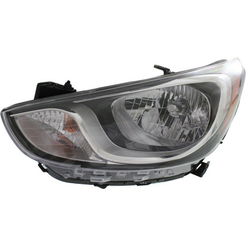 HEAD LAMP LH HQ REPLACEMENT FOR HYUNDAI ACCENT HATCHBACK 2013 PARTSLINK NUMBER HY2502163 HEAD LAMP LH HQ REPLACEMENT FOR HYUNDAI ACCENT HATCHBACK 2013 PARTSLINK NUMBER HY2502163