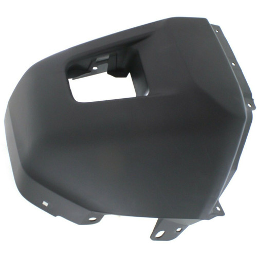 BUMPER END FR RH MATTE-DK GRAY W/O SENSOR HOLE SR MODEL  REPLACEMENT FOR TOYOTA TUNDRA RWD 2015 PARTSLINK NUMBER  TO1005182