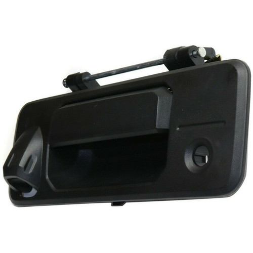 DOOR HANDLE TAIL GATE OUTSIDE W/KEY/CAMERA HOLE TEXTURE BLACK  REPLACEMENT FOR TOYOTA TUNDRA RWD 2015 PARTSLINK NUMBER  TO1915118