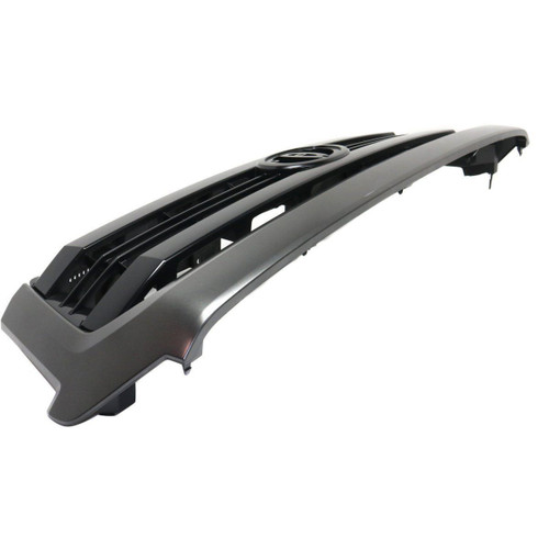 GRILLE PAINTED BLACK W/GRAY MOULDING SR MODEL  REPLACEMENT FOR TOYOTA TUNDRA RWD 2015 PARTSLINK NUMBER  TO1200372