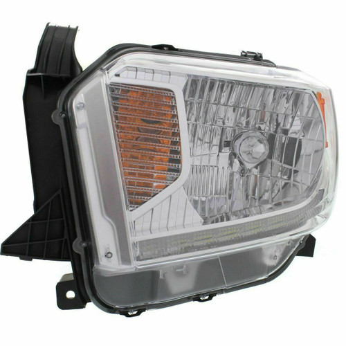 HEAD LAMP LH HALOGEN W/LED DRIVE LAMP PLATINUM/1794 EDITION MODEL HQ  REPLACEMENT FOR TOYOTA TUNDRA RWD 2015 PARTSLINK NUMBER  TO2502220
