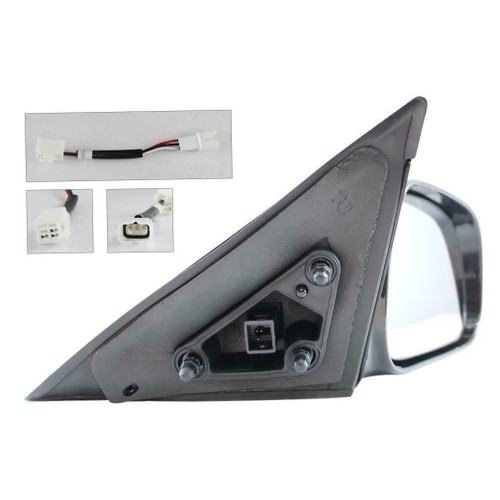 DOOR MIRROR RH POWER W/O HEAT PTM NON FOLDAWAY JAPAN BUILT REPLACEMENT FOR  TOYOTA CAMRY 2002 PARTSLINK NUMBER  TO1321210