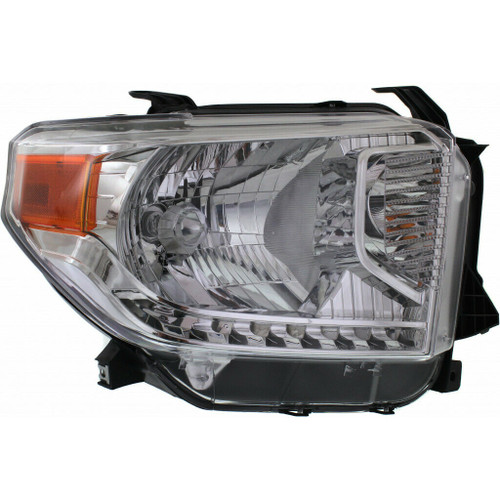 HEAD LAMP RH W/LEVEL ADJUSTER HALOGEN HQ   REPLACEMENT FOR TOYOTA TUNDRA RWD 2015 PARTSLINK NUMBER  TO2503219