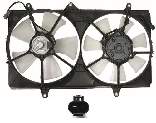 COOLING FAN ASSY REPLACEMENT FOR  TOYOTA COROLLA SEDAN 2002 PARTSLINK NUMBER  TO3115106