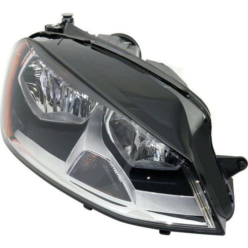 HEAD LAMP RH HALOGEN HQ  REPLACEMENT FOR VOLKSWAGEN E GOLF 2015 PARTSLINK NUMBER  	VW2503158