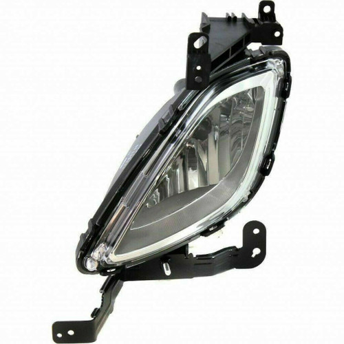 FOG LAMP FR LH USA BUILT CAPA REPLACEMENT FOR HYUNDAI ELANTRA SEDAN 2013 PARTSLINK NUMBER HY2592138C