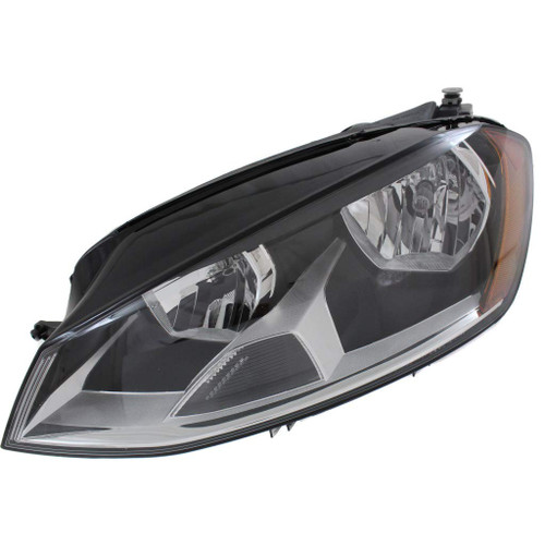 HEAD LAMP LH HALOGEN FROM 6/30/14 HQ   REPLACEMENT FOR VOLKSWAGEN GTI 2015 PARTSLINK NUMBER   VW2502160