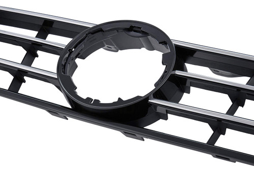 GRILLE BLACK W/CHROME MOULDING EXCLUDE GLI W/O COLLISION WARNING SDN SAME AS VW1200168  REPLACEMENT FOR VOLKSWAGEN JETTA (TYPE 6) 2015 PARTSLINK NUMBER  VW1200165