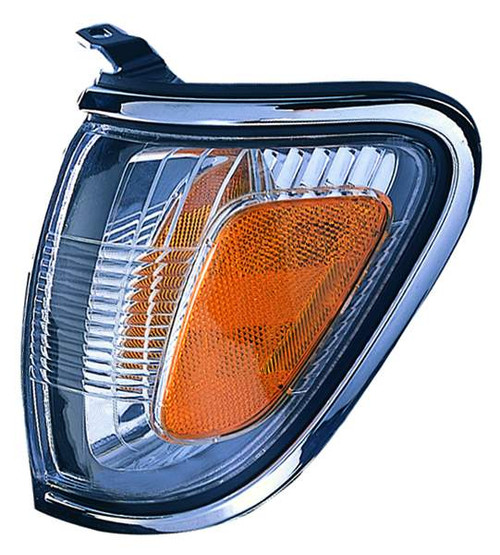 SIDE MARKER LAMP LH CHROME HQ REPLACEMENT FOR TOYOTA TACOMA PICKUP 2WD 2002 PARTSLINK NUMBER TO2520161 SIDE MARKER LAMP LH CHROME HQ REPLACEMENT FOR TOYOTA TACOMA PICKUP 2WD 2002 PARTSLINK NUMBER TO2520161