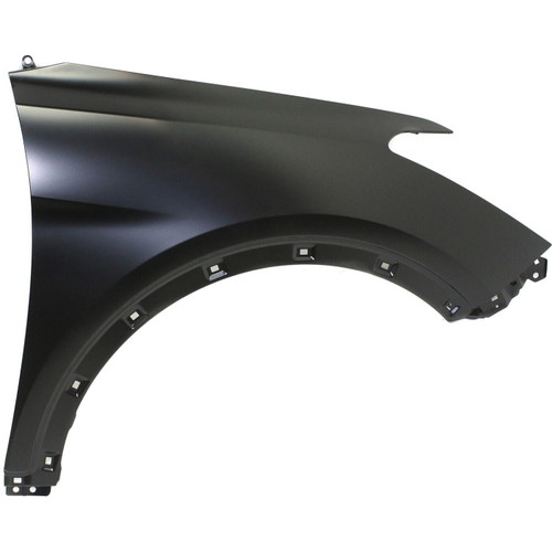 FENDER FR RH (W/O SIDE LAMP HOLE) STEEL GLS/LTD/ XL USA BUILT MODEL SAME AS HY1241159 CAPA  REPLACEMENT FOR HYUNDAI SANTA FE XL (CANADA) 2013 PARTSLINK NUMBER  HY1241160C