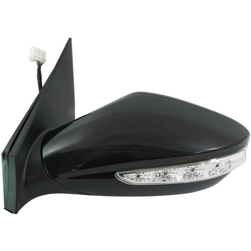 DOOR MIRROR LH POWER HTD W/SIGNAL  REPLACEMENT FOR HYUNDAI SONATA 2013 PARTSLINK NUMBER HY1320168
