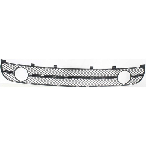GRILLE LOWER MATTE-BLACK W/FOG LAMP HOLE REPLACEMENT FOR VOLKSWAGEN BEETLE 2002 PARTSLINK NUMBER VW1036104 GRILLE LOWER MATTE-BLACK W/FOG LAMP HOLE REPLACEMENT FOR VOLKSWAGEN BEETLE 2002 PARTSLINK NUMBER VW1036104