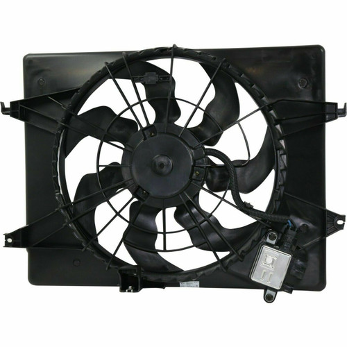 COOLING FAN ASSY 2.4L SINGLE FAN ASSY KOREA BUILT  REPLACEMENT FOR HYUNDAI SONATA HYBRID 2013 PARTSLINK NUMBER  HY3115149