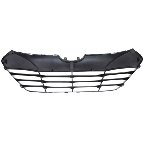 GRILLE BLACK GLS FOR USE W/O CHROME MOULDING   REPLACEMENT FOR HYUNDAI TUCSON 2013 PARTSLINK NUMBER  HY1200156