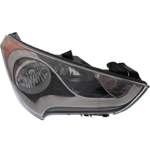 HEAD LAMP RH NON-PROJECTION FOR NON-TURBO MODEL CAPA   REPLACEMENT FOR HYUNDAI VELOSTER 2013 PARTSLINK NUMBER  HY2503168C