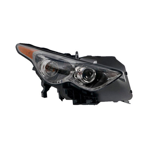 HEAD LAMP RH HID W/SPORT PKG HQ  REPLACEMENT FOR INFINITI FX50 2013 PARTSLINK NUMBER  IN2503145