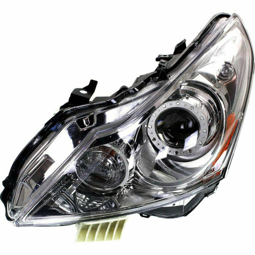 HEAD LAMP LH HID (BASE/JOURNEY) HQ  REPLACEMENT FOR INFINITI G37 SEDAN 2013 PARTSLINK NUMBER IN2502140