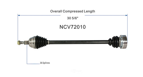 C V AXLE RH MT V6 2.8L REPLACEMENT FOR VOLKSWAGEN JETTA (TYPE 4) 2002 PARTSLINK NUMBER NCV72010 C V AXLE RH MT V6 2.8L REPLACEMENT FOR VOLKSWAGEN JETTA (TYPE 4) 2002 PARTSLINK NUMBER NCV72010