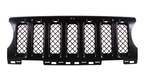 GRILLE INSERT (INNER) MATTE-BLACK REPLACEMENT FOR JEEP PATRIOT 2013 PARTSLINK NUMBER CH1210110