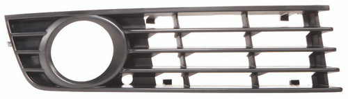 GRILLE LOWER RH OUTER BLACK REPLACEMENT FOR AUDI A4 2003 PARTSLINK NUMBER AU1039102 GRILLE LOWER RH OUTER BLACK REPLACEMENT FOR AUDI A4 2003 PARTSLINK NUMBER AU1039102