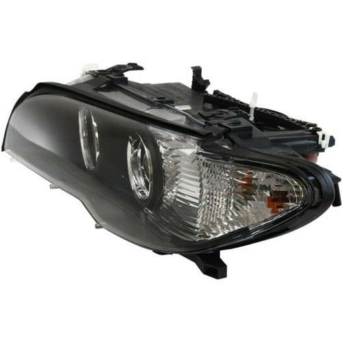 HEAD LAMP LH HALOGEN WHITE TURN SIGNAL HQ REPLACEMENT FOR BMW 3 SERIES CONVERTIBLE 2003 PARTSLINK NUMBER  BM2518112