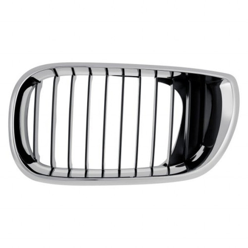 GRILLE LH CHROME/BLACK REPLACEMENT FOR BMW 3 SERIES SEDAN EXCULDE 330E AND 340I 2003 PARTSLINK NUMBER BM1200126 GRILLE LH CHROME/BLACK REPLACEMENT FOR BMW 3 SERIES SEDAN EXCULDE 330E AND 340I 2003 PARTSLINK NUMBER BM1200126